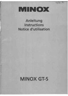 Minox 35 GT-S manual. Camera Instructions.